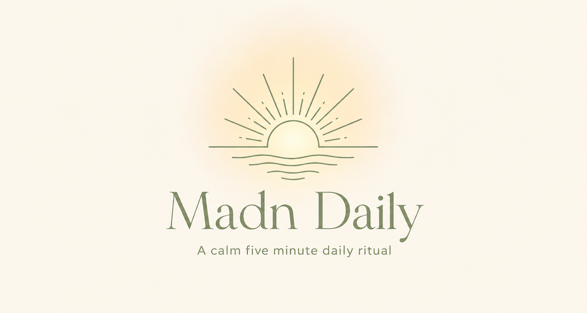 Madn Daily, as it opens in a browser tab